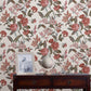 Minera Wallpaper - Crimson Red - Laura Ashley - 118488 - Premier Wallcovering