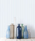 Miniatures 2 Delicate Stripe Wallpaper - Blue - Galerie - G67854 - Premier Wallcovering