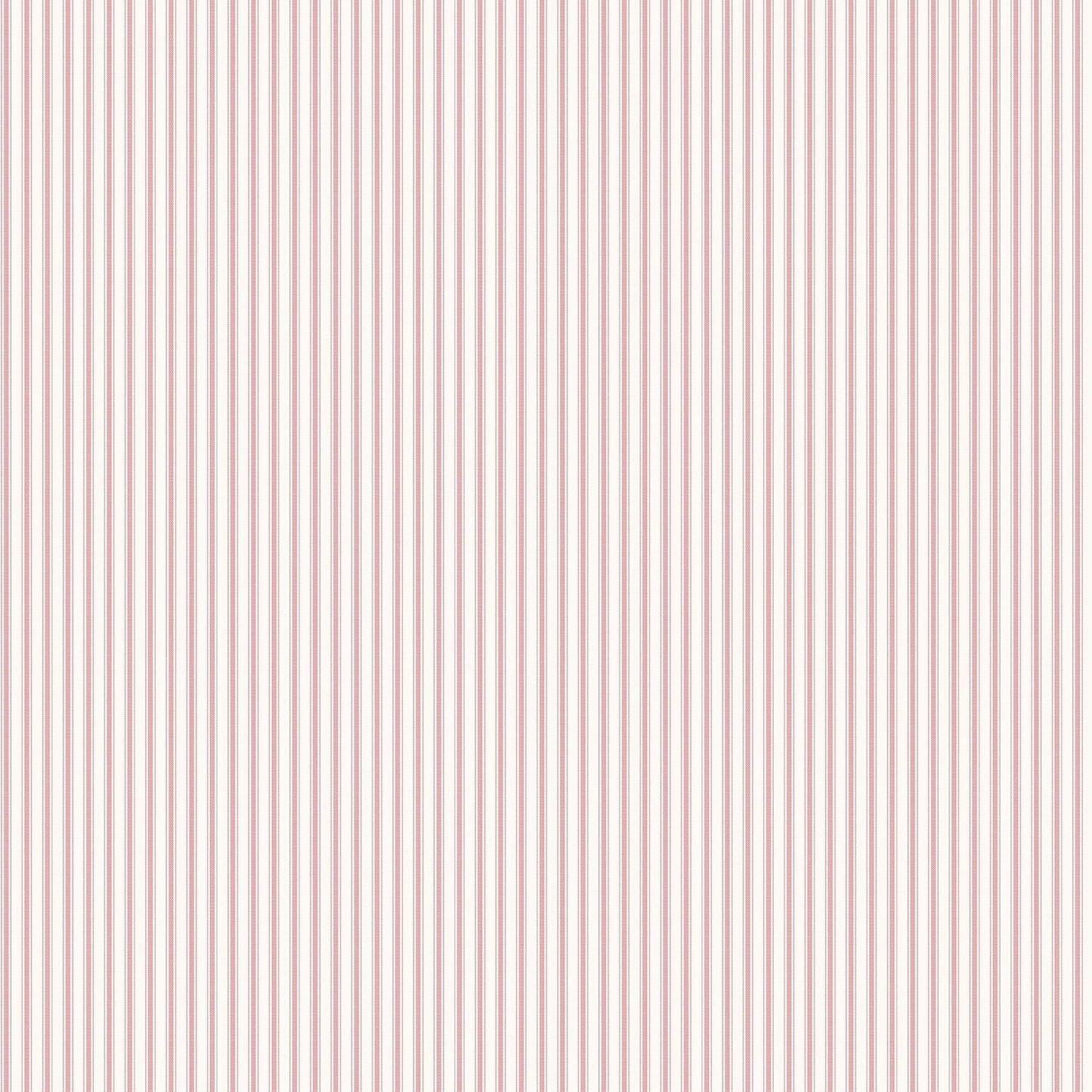 Miniatures 2 Double Stripe Wallpaper - Pink / White - Galerie - G67930 - Premier Wallcovering