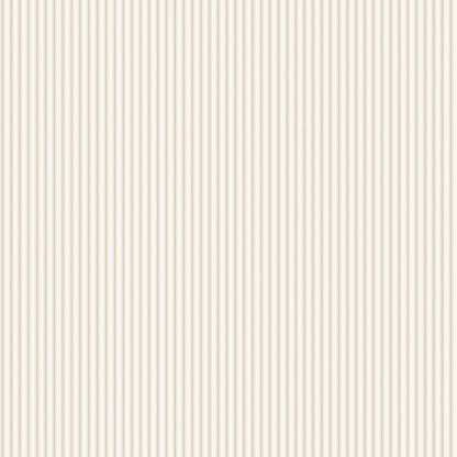 Miniatures 2 Double Stripe Wallpaper - Sheen Beige - Galerie - G67926 - Premier Wallcovering