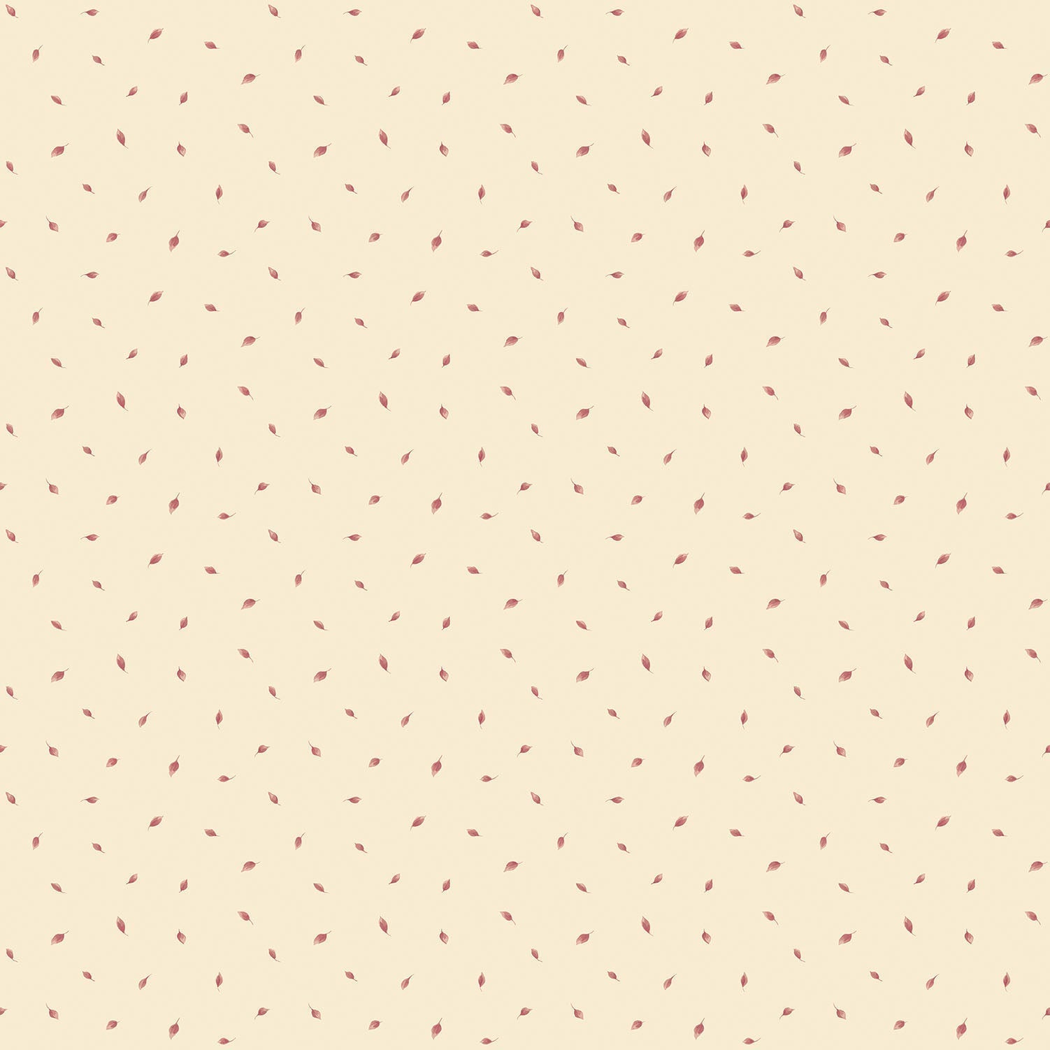 Miniatures 2 Falling Leaves Wallpaper - Red - Galerie - G67879 - Premier Wallcovering