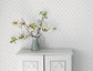 Miniatures 2 Geometric Trellis Wallpaper - Blue - Galerie - G67903 - Premier Wallcovering