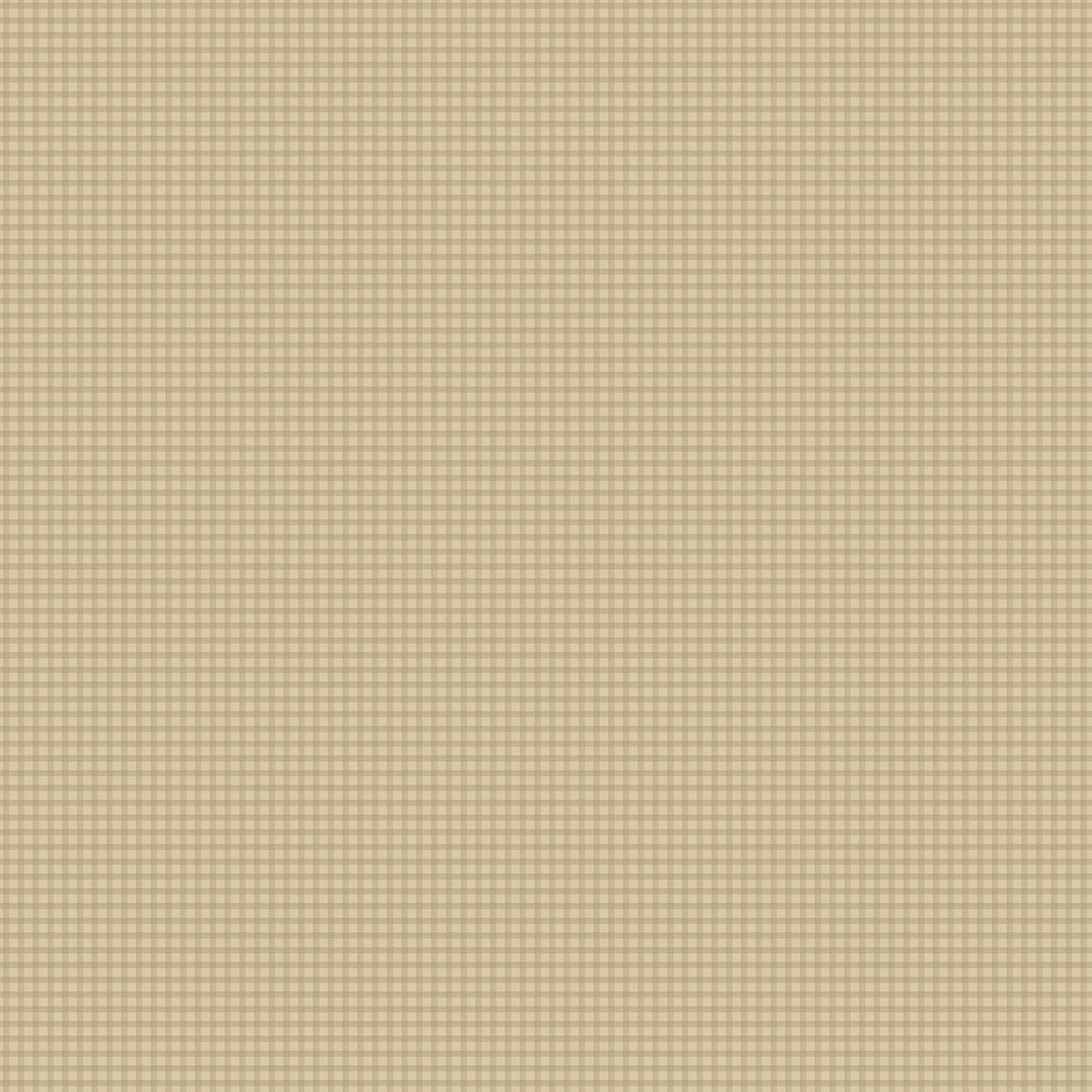 Miniatures 2 Gingham Wallpaper - Deep Cream - Galerie - G67876 - Premier Wallcovering