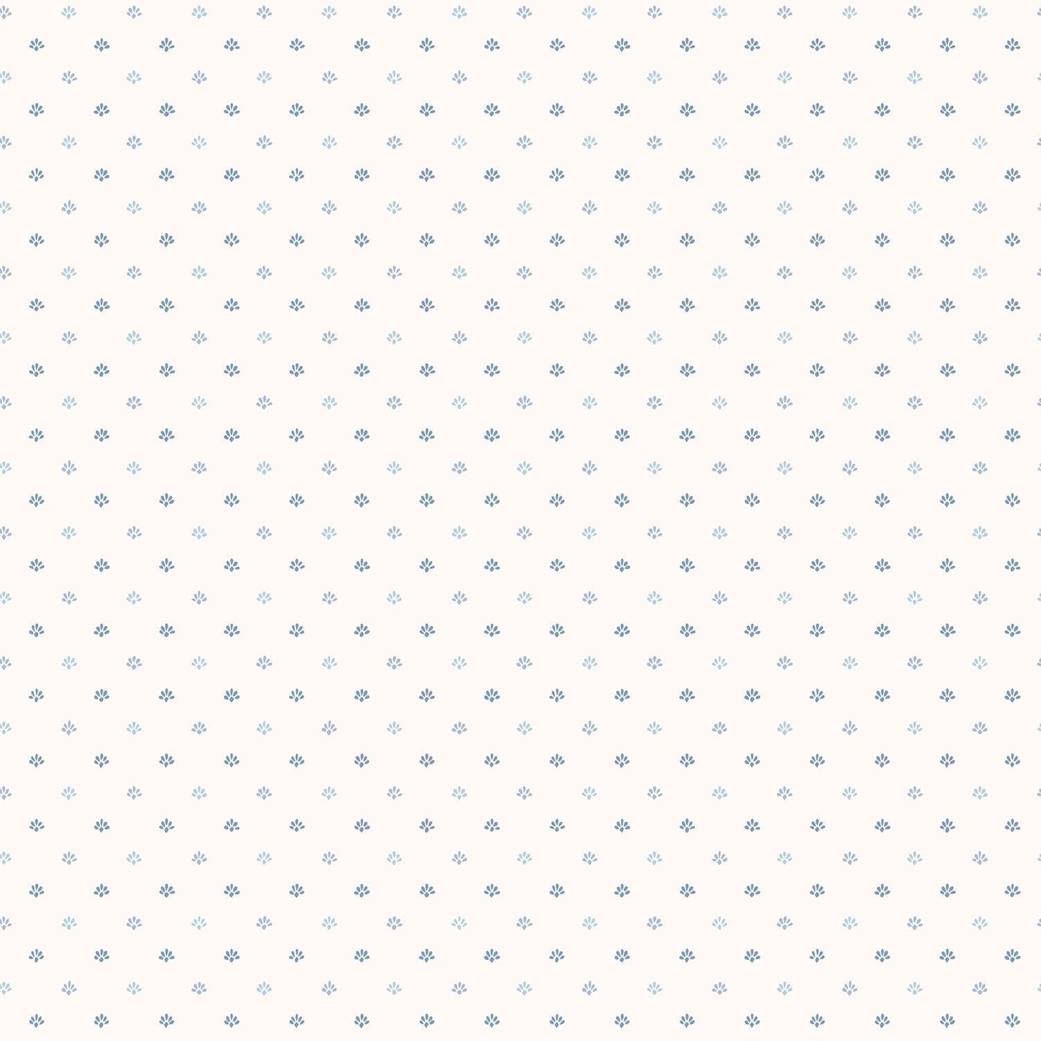 Miniatures 2 Mini Print Wallpaper - Blue - Galerie - G67898 - Premier Wallcovering