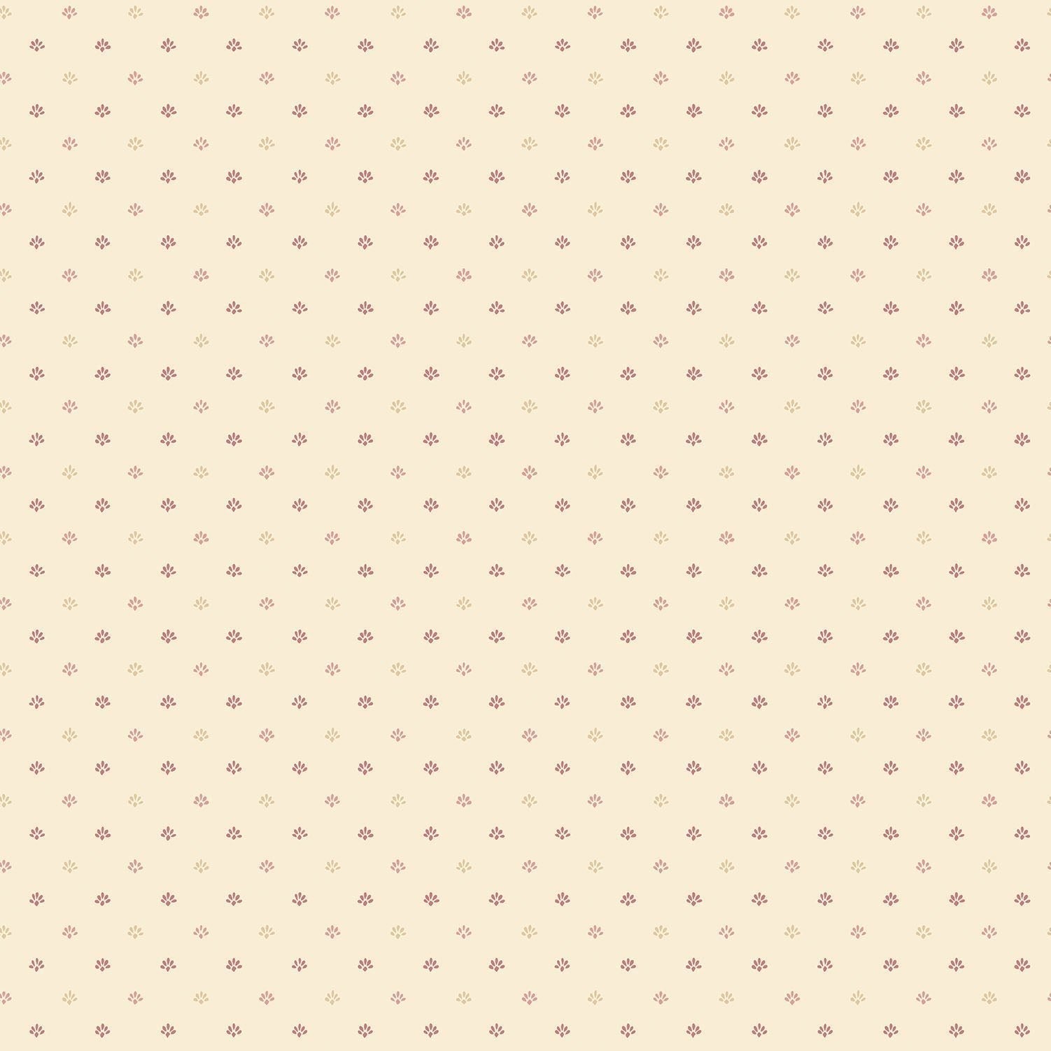 Miniatures 2 Mini Print Wallpaper - Red / Beige - Galerie - G67902 - Premier Wallcovering