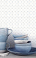 Miniatures 2 Mini Print Wallpaper - Blue - Galerie - G67898 - Premier Wallcovering