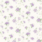 Miniatures 2 Spring Flowers Wallpaper - Purple - Galerie - G67867 - Premier Wallcovering