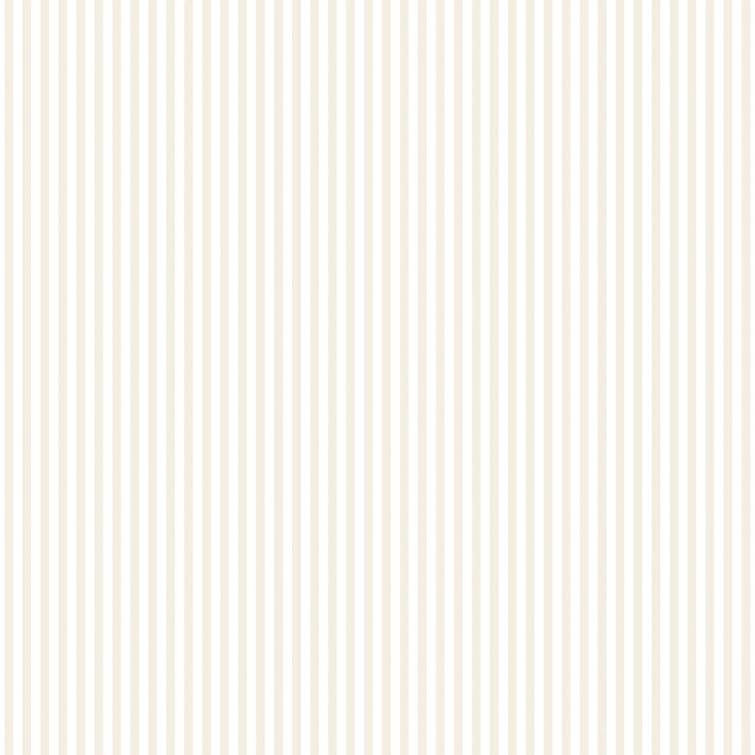 Miniatures 2 Tiny Stripe Wallpaper - Beige / White - Galerie - G67914 - Premier Wallcovering