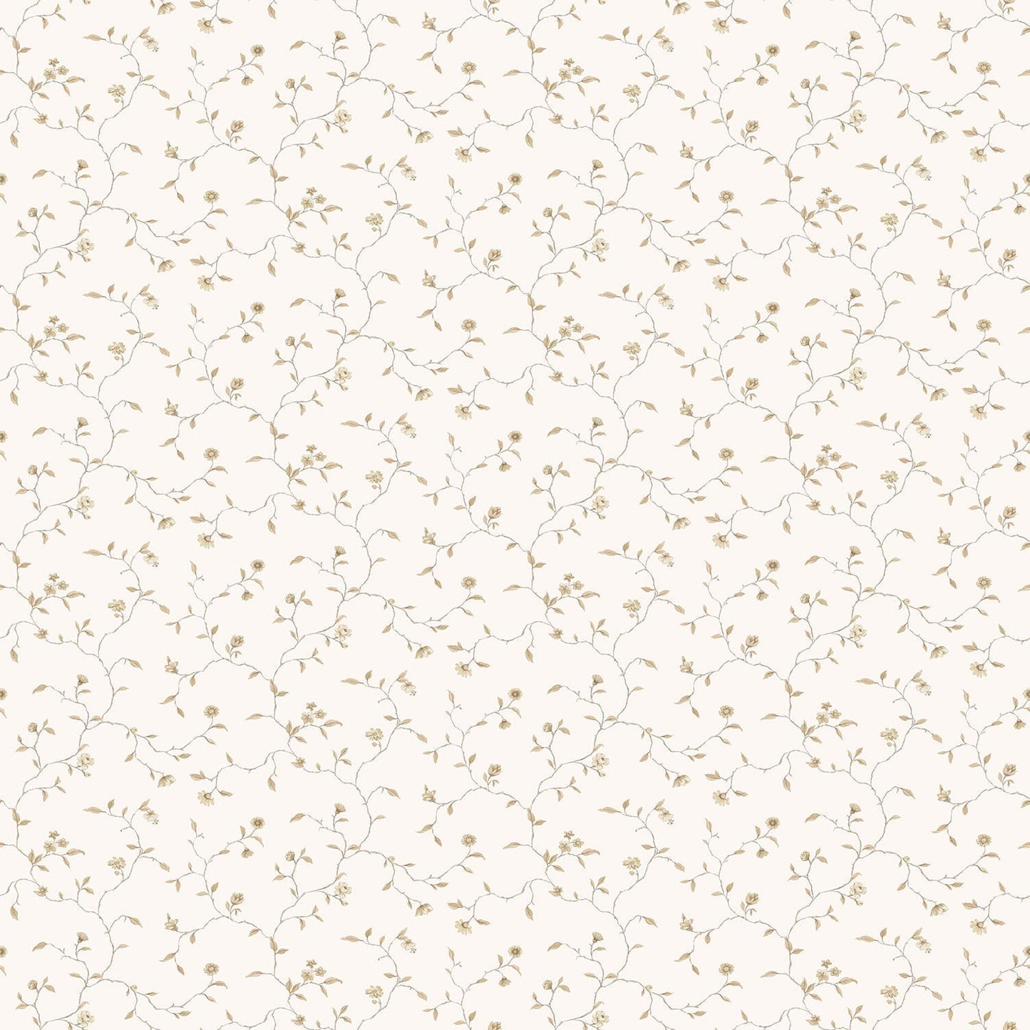 Miniatures 2 Trellis Vines Wallpaper - Beige / Cream - Galerie - G67924 - Premier Wallcovering