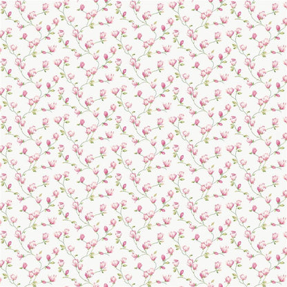 Miniatures 3 Mini Magnolia Wallpaper - Pink - Galerie - G68723 - Premier Wallcovering
