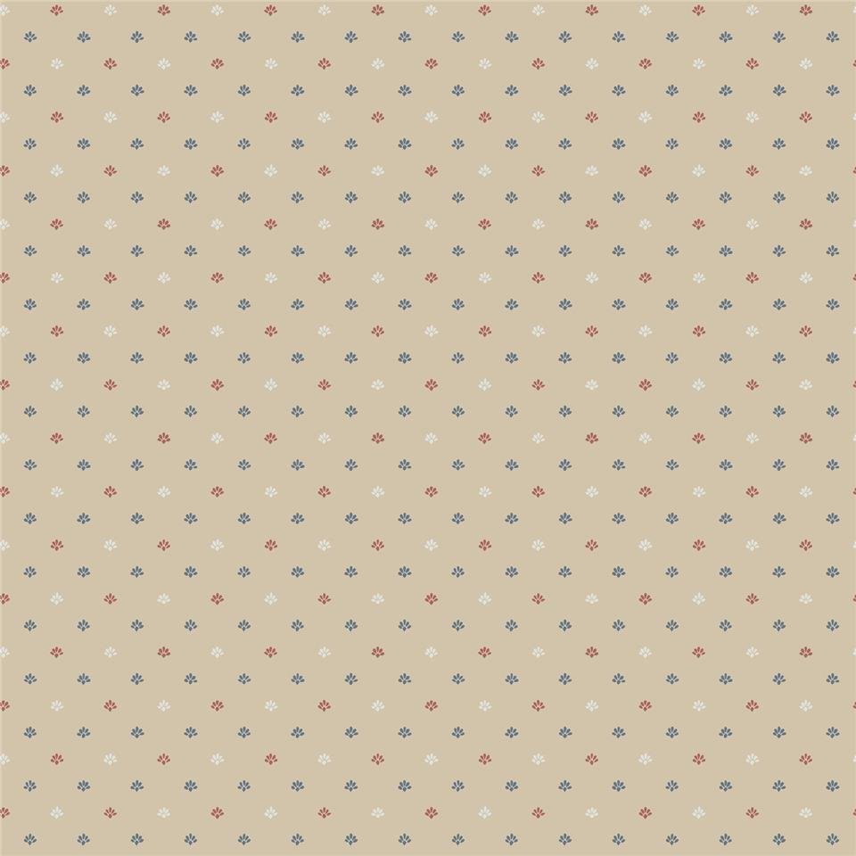 Miniatures 3 Multi Mini Motif Wallpaper - Sand - Galerie - G68734 - Premier Wallcovering