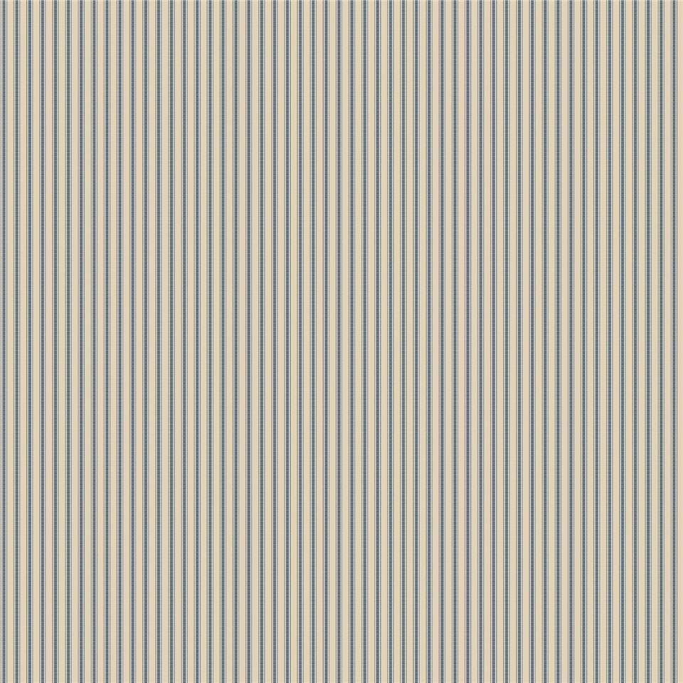 Miniatures 3 Ticking Stripe Wallpaper - Dark Blue - Galerie - G68741 - Premier Wallcovering