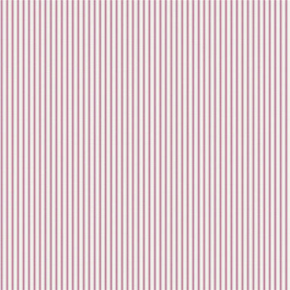 Miniatures 3 Ticking Stripe Wallpaper - Purple - Galerie - G68738 - Premier Wallcovering