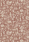 Minna Maze Wallpaper - Russet - Lewis & Wood - Premier Wallcovering