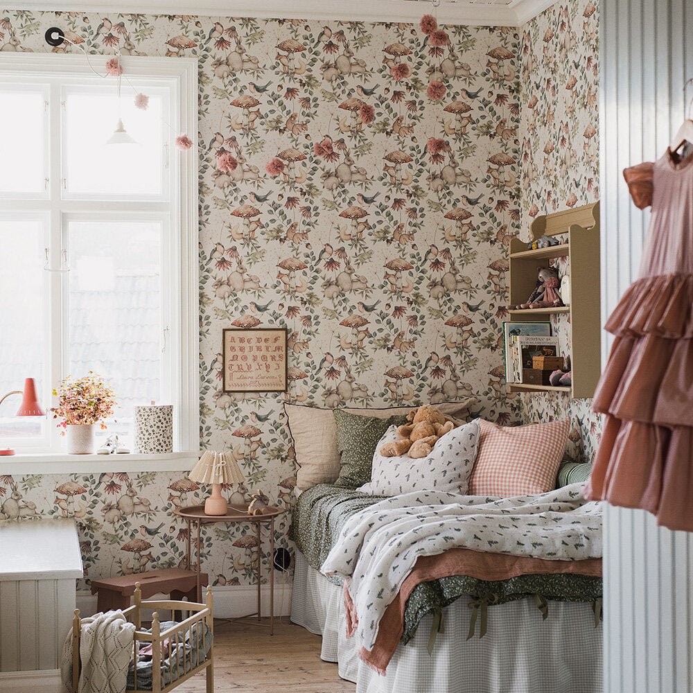 Minou Wallpaper - Neutral - Boråstapeter - 7483 - Premier Wallcovering