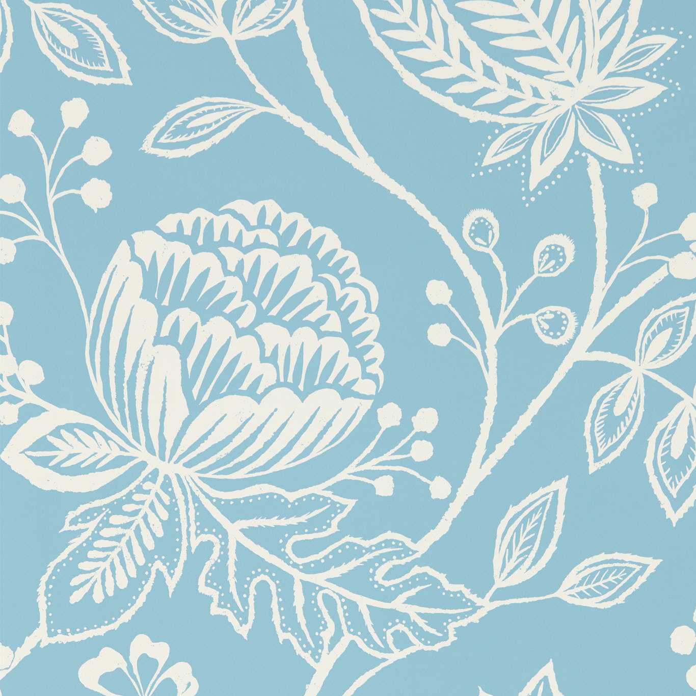 Mirabella Wallpaper - Sky/Diffused Light - Harlequin - HRTW113146