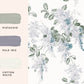 Mirabelle Wallpaper - Pale Seaspray - Laura Ashley - 130106 - Premier Wallcovering