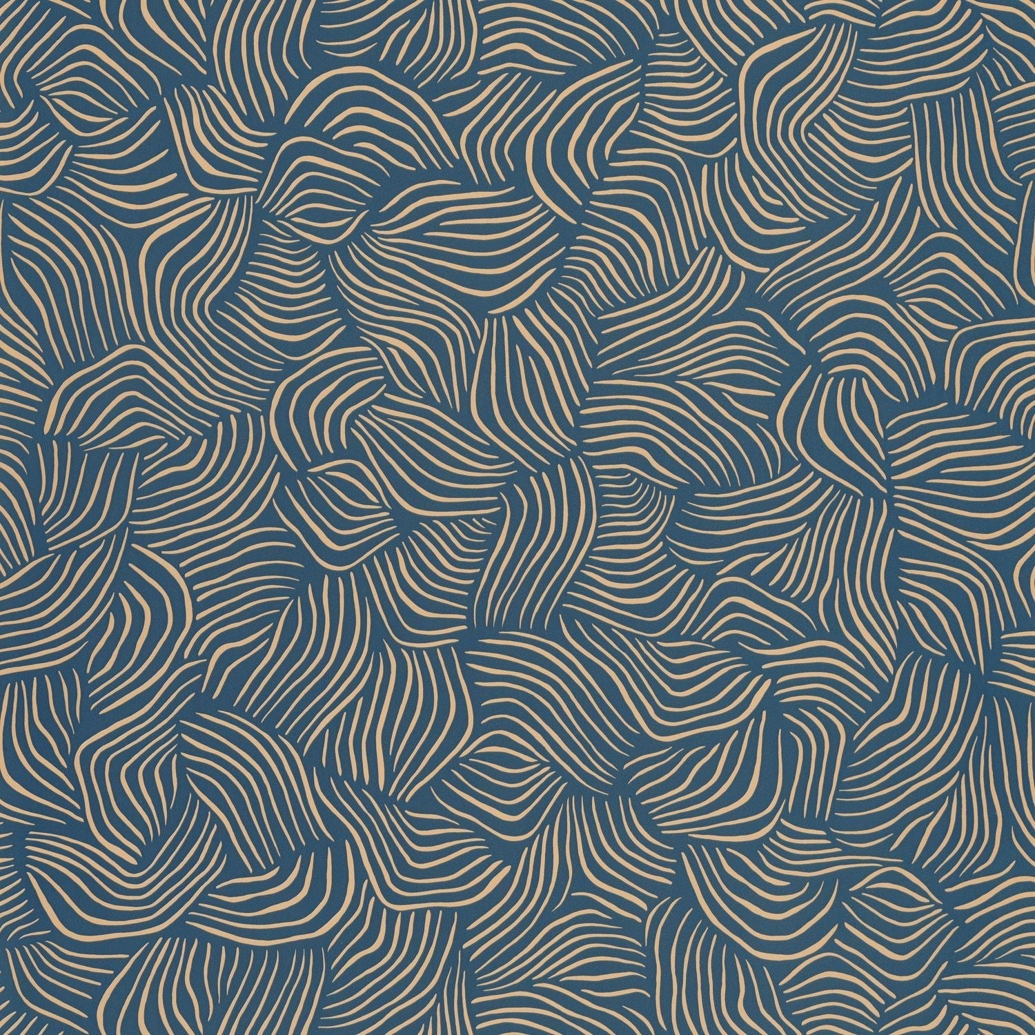 Mirage Wallpaper - Bleu Indigo - Caselio - 103726025