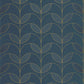 Mistinguett Annees Folles Wallpaper - Bleu Petrole - Casadeco - 201026793 - Premier Wallcovering