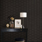 Mistinguett Annees Folles Wallpaper - Noir Fusain - Casadeco - 201029830 - Premier Wallcovering