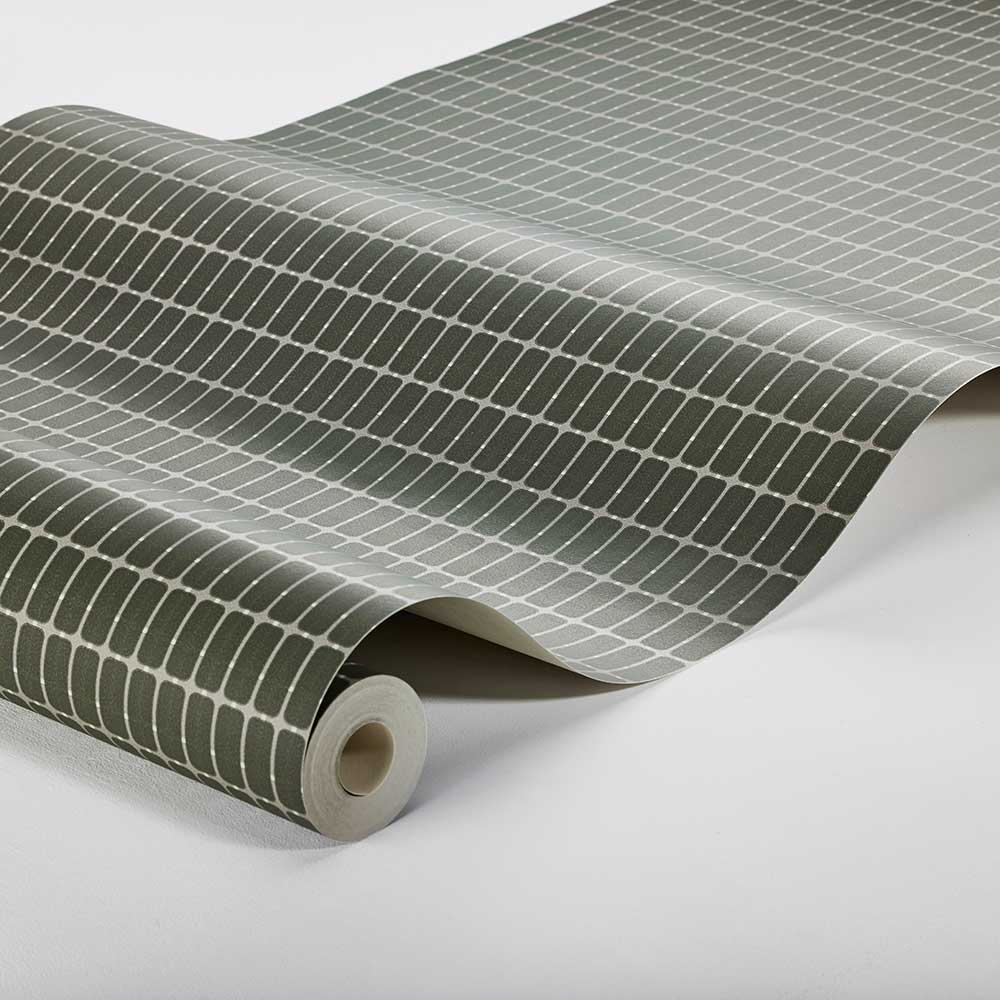 M.I.T. Wallpaper - Lead - Boråstapeter - 1970 - Premier Wallcovering