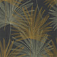 Mitende Wallpaper - Jet/Gold - Harlequin - HMIW112227 - Premier Wallcovering