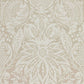 Mitford Damask Wallpaper - Stone - ZDAR312878 - Zoffany
