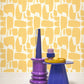 Module Milano Sixties Wallpaper - Jaune Lemon - Casadeco - 89382442 - Premier Wallcovering