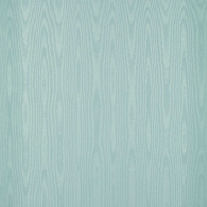 Moire Wallcovering Wallpaper - Duck Egg - Zoffany - ZMOI313075 - Morris Wallpaper