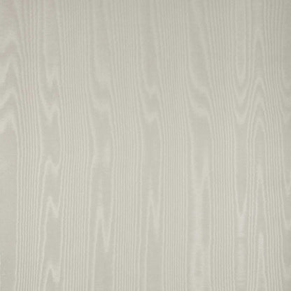 Moire Wallcovering Wallpaper - Platinum - Zoffany - ZMOI313070 - Morris Wallpaper