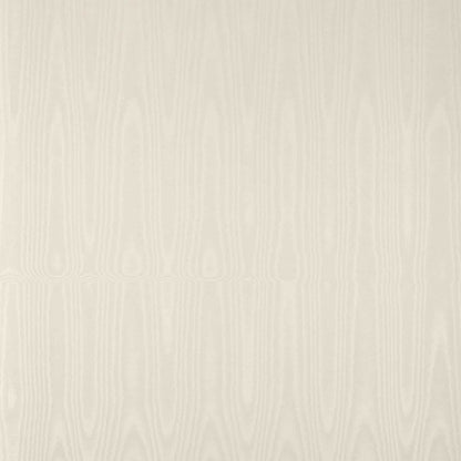 Moire Wallcovering Wallpaper - Silver - Zoffany - ZMOI313068 - Morris Wallpaper