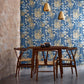 Moku Wallpaper - Indigo/Pebble - Harlequin - HANZ111651 - Premier Wallcovering