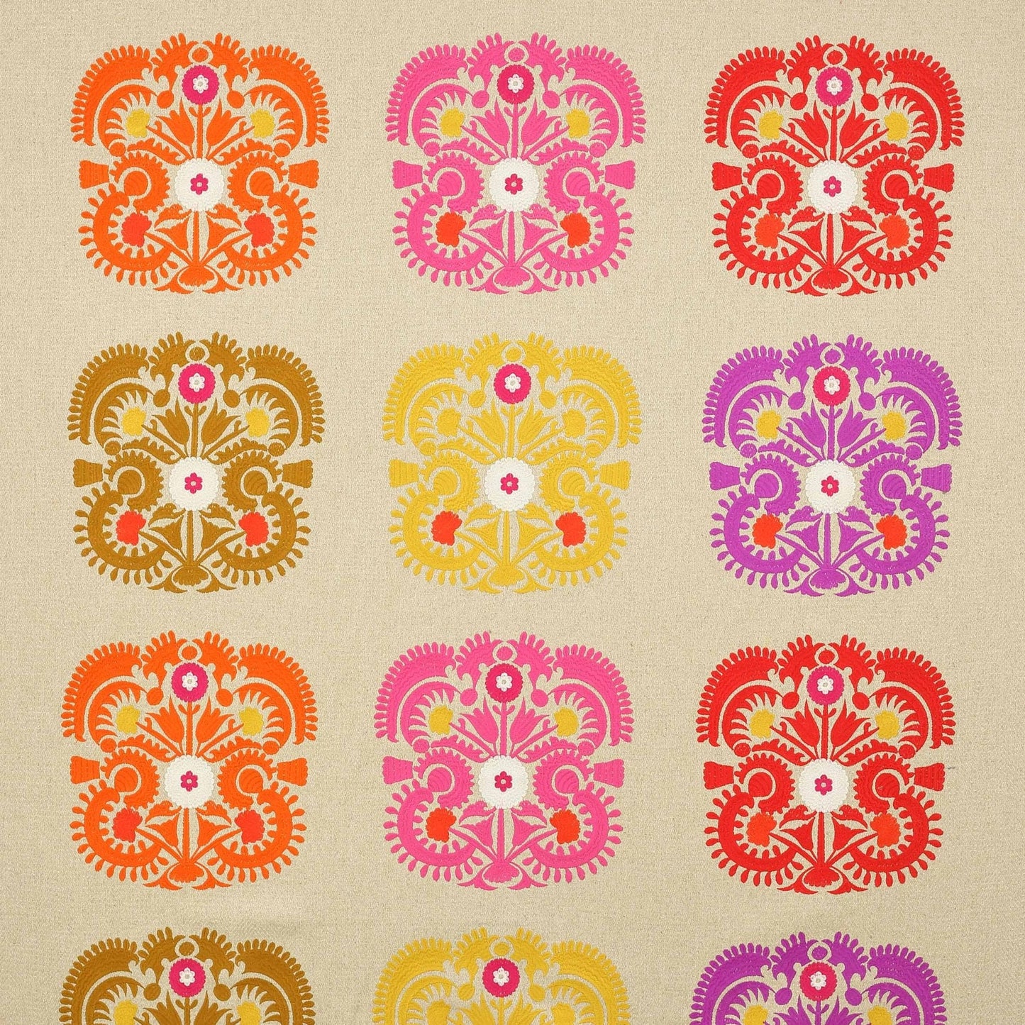 Mona Fabric - Rose Indien - Manuel Canovas - M4038-02 - Premier Wallcovering