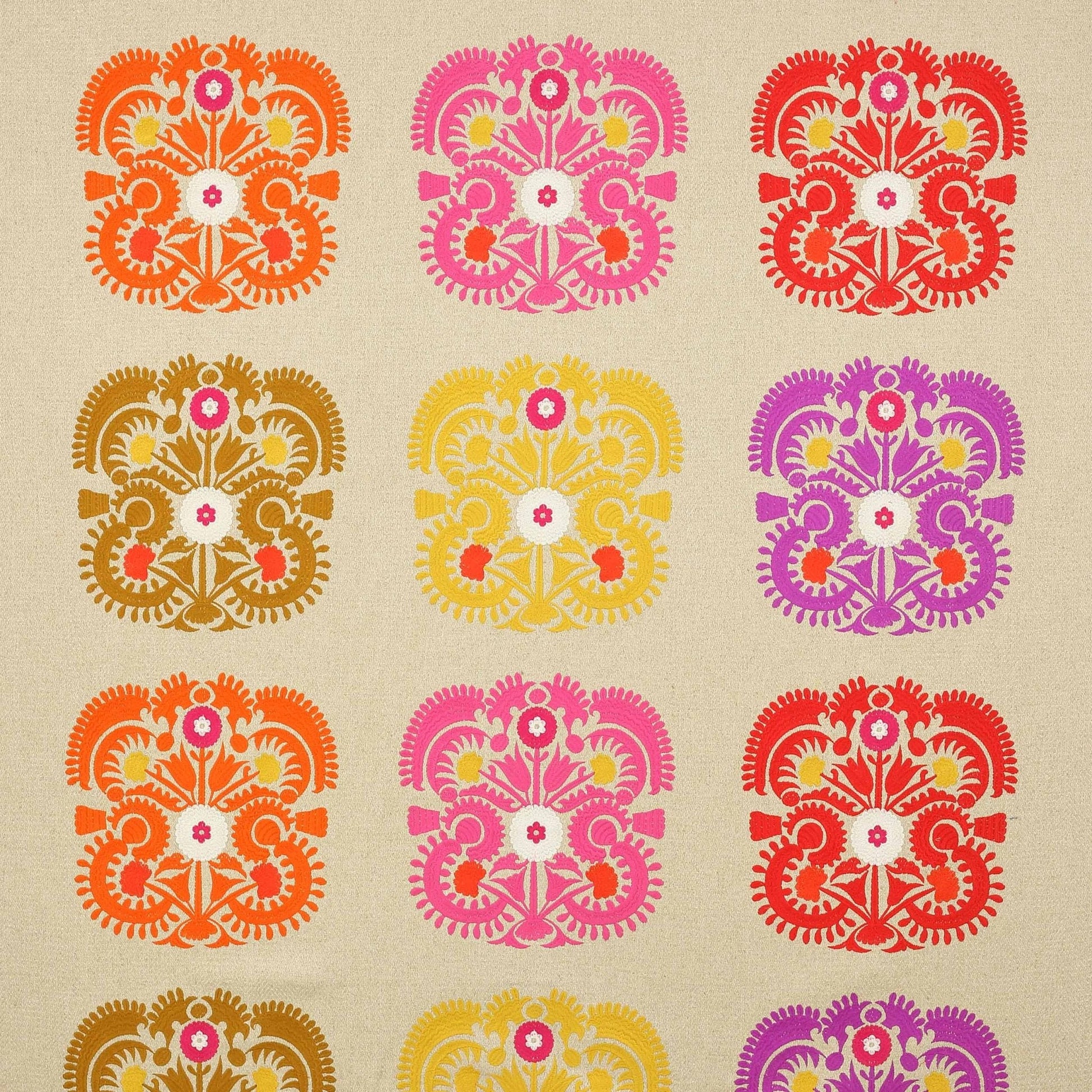 Mona Fabric - Rose Indien - Manuel Canovas - M4038-02 - Premier Wallcovering