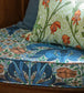 Monkshood Fabric - Cobalt/Goblin Green - Morris & Co - 227219 - Premier Wallcovering