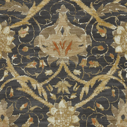 Montreal Wallpaper - Charcoal/Bronze - Morris & Co - 216431 - Morris Wallpaper