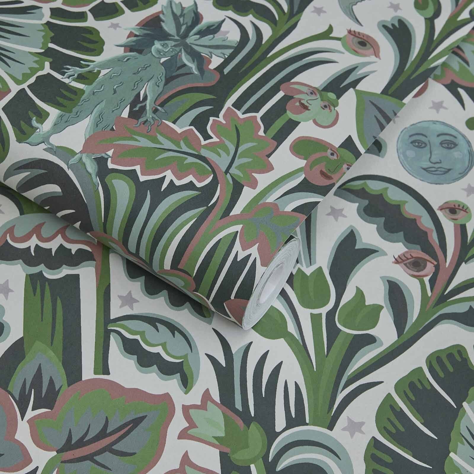 Moon Garden Magna Wallpaper - House of Hackney - 1 - WA - MGM - DI - TOU - XXX - Premier Wallcovering