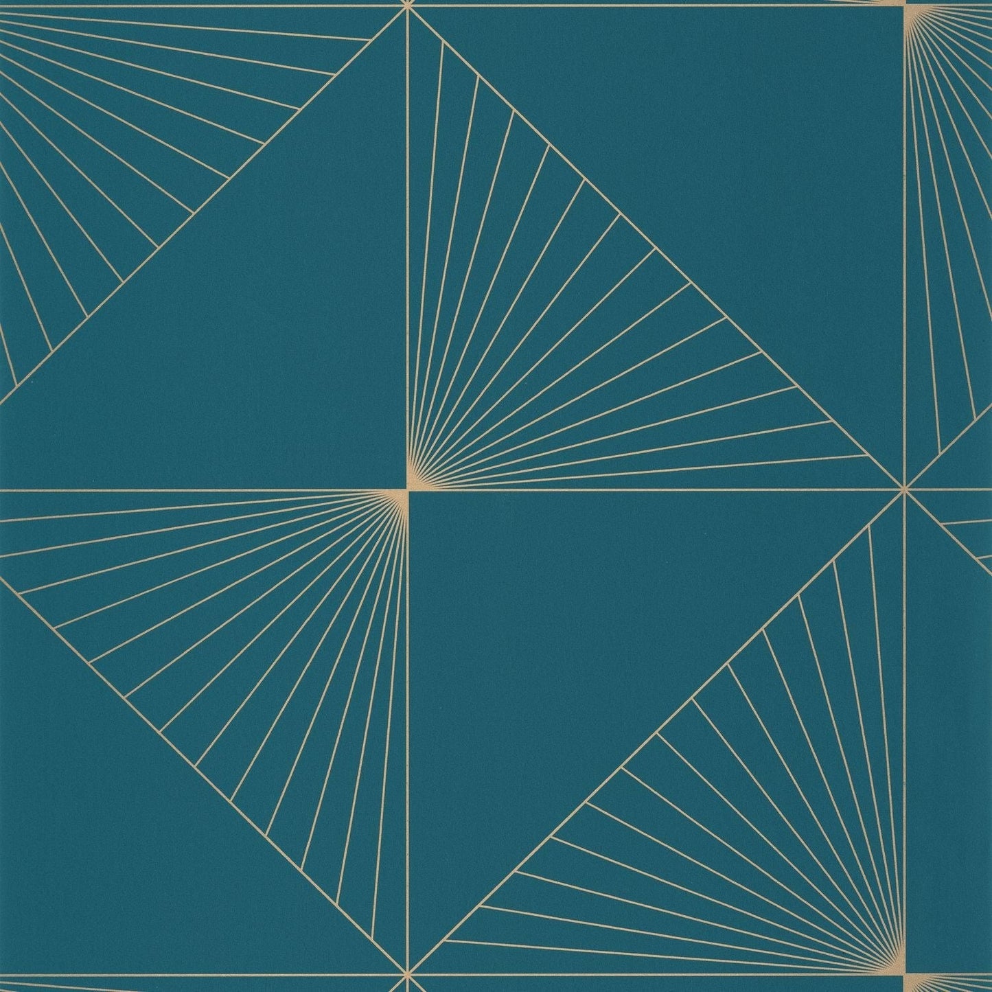 Moonlight Sunset Wallpaper - Teal Blue - Caselio - 101056120