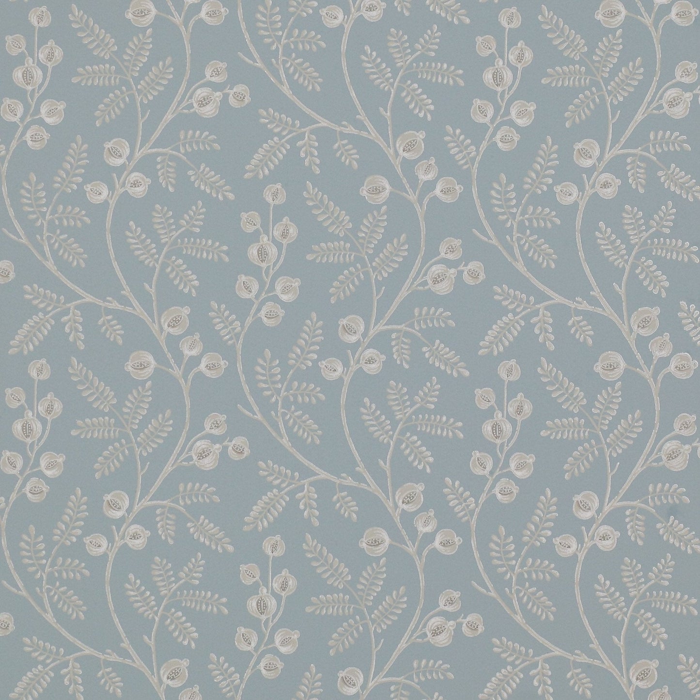 Morrigan Wallpaper - Old Blue - Colefax & Fowler - 07154/05 - Premier Wallcovering