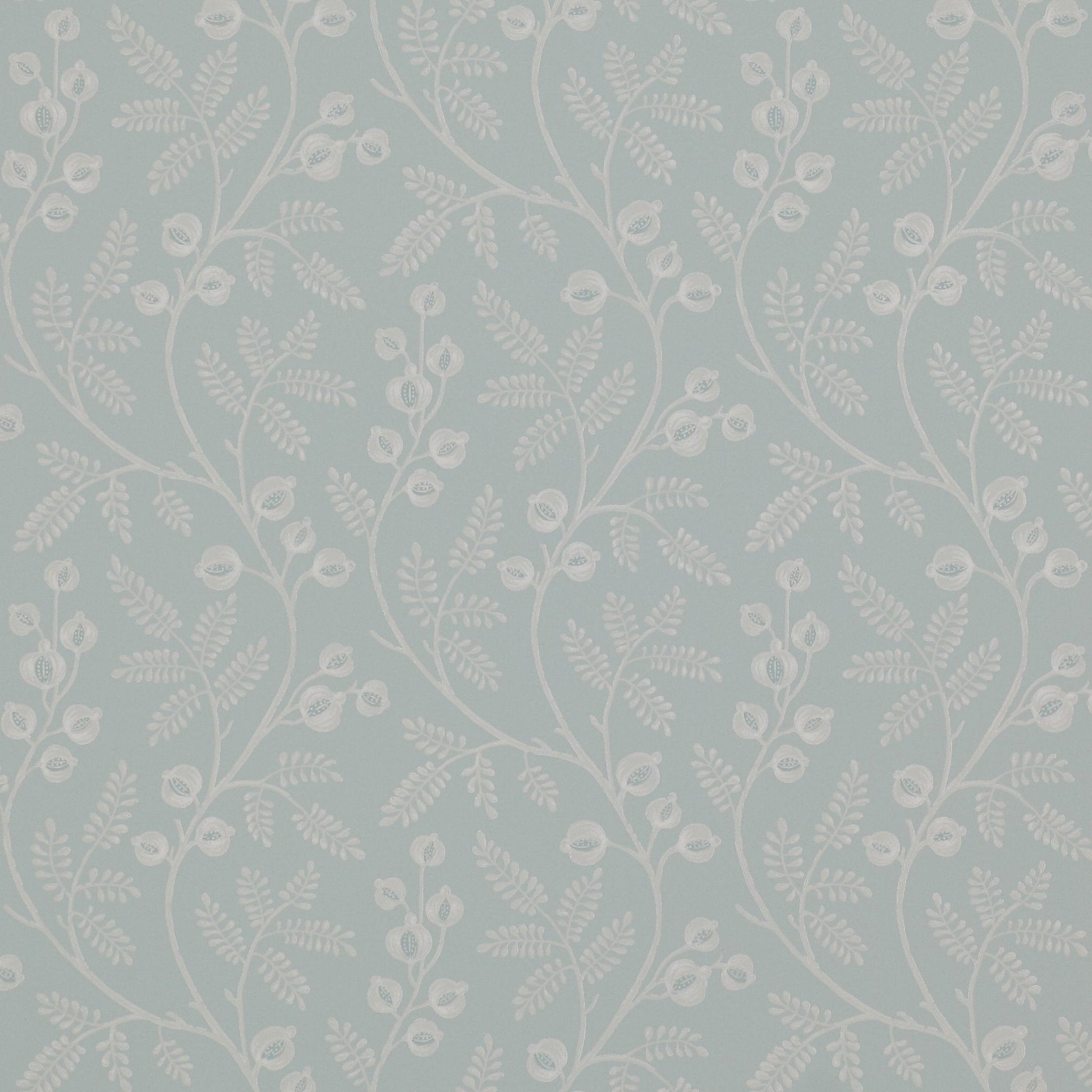 Morrigan Wallpaper - Aqua - Colefax & Fowler - 07154/02 - Premier Wallcovering
