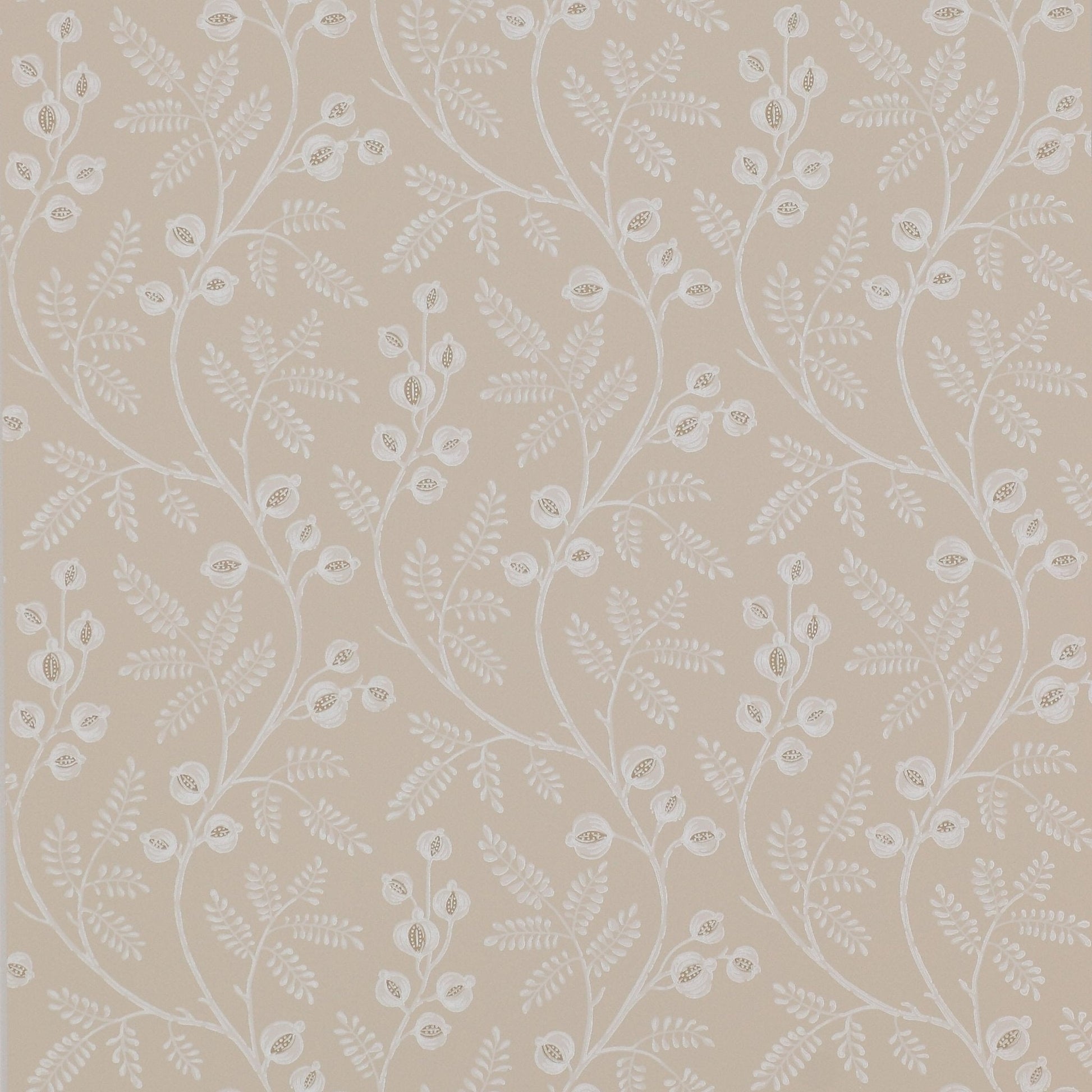 Morrigan Wallpaper - Cream - Colefax & Fowler - 07154/01 - Premier Wallcovering