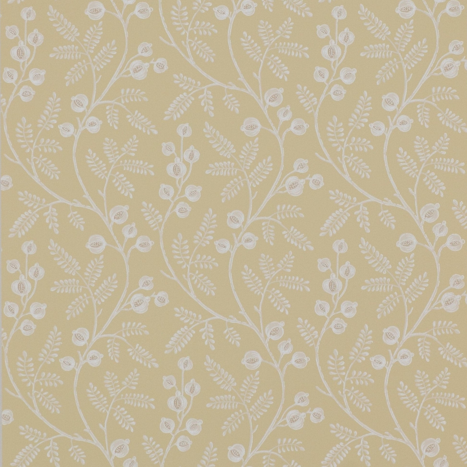 Morrigan Wallpaper - Yellow - Colefax & Fowler - 07154/03 - Premier Wallcovering