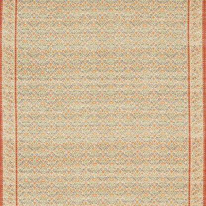 Morris Bellflowers Fabric - Saffron/Olive - Morris & Co - 226402 - Premier Wallcovering