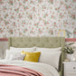 Mountney Garden Wallpaper - Antique Pink - Laura Ashley - 121083 - Premier Wallcovering