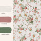 Mountney Garden Wallpaper - Antique Pink - Laura Ashley - 121083 - Premier Wallcovering