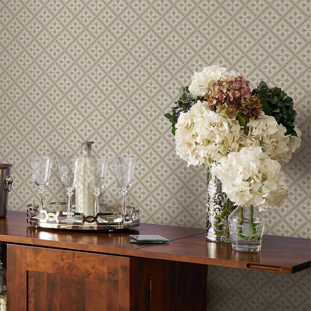 Mr Jones Wallpaper - Dove Grey - Laura Ashley - 113368 - Premier Wallcovering