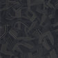 Music Hall Twenties Wallpaper - Noir Reglisse - Casadeco - 88699515 - Premier Wallcovering