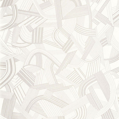 Music Hall Twenties Wallpaper - Blanc Neige - Casadeco - 88690226 - Premier Wallcovering