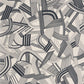 Music Hall Twenties Wallpaper - Beige Lin And Noir - Casadeco - 88699191 - Premier Wallcovering