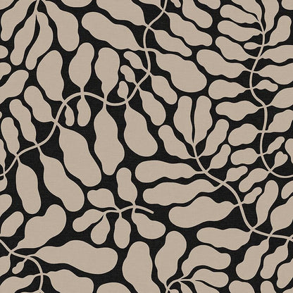 My Secret Garden Grand Wall Mural - Black - Boråstapeter - 2077 - Premier Wallcovering